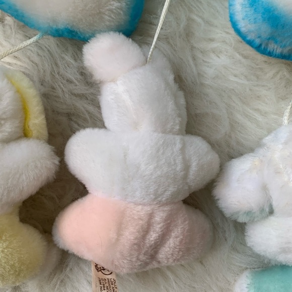 VTG 1984 Jolly Jumper Pastel Rainbow Animal Mobile Crib Hanger - Picture 8 of 11